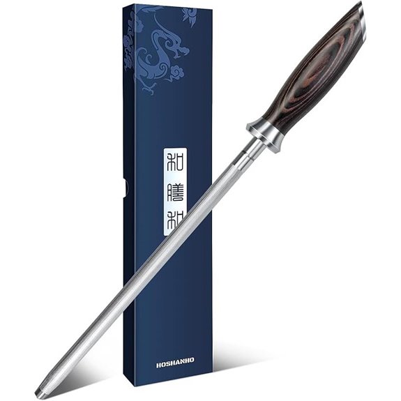 HOSHANHO 10-Inch Professional Kitchen Knife Sharpener