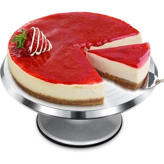 12-Inch Cake Turntable Decorating Display Tray