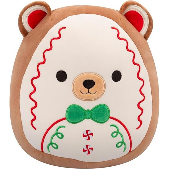 Squishmallows 12-Inch Tolef Cookie Bear Plush