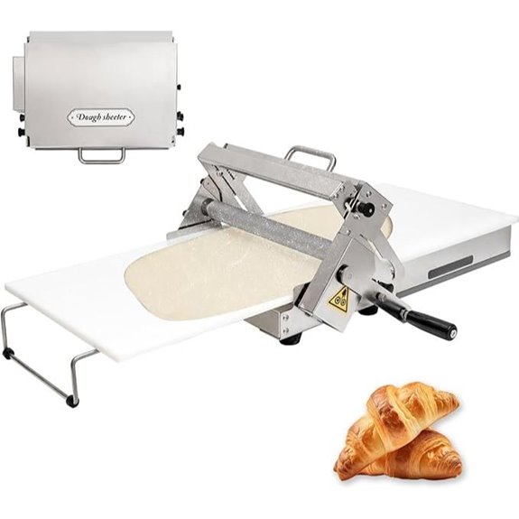 12-inch Folding Dough Sheeter for Pastry and Bakery