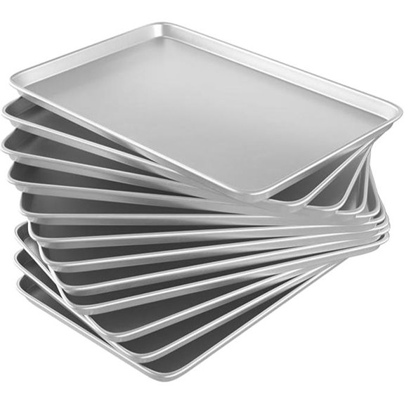 CROSSON 12-Piece Cookie Sheet Baking Pan Set