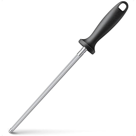 Knife Sharpener Rod 13-Inch Honing Steel
