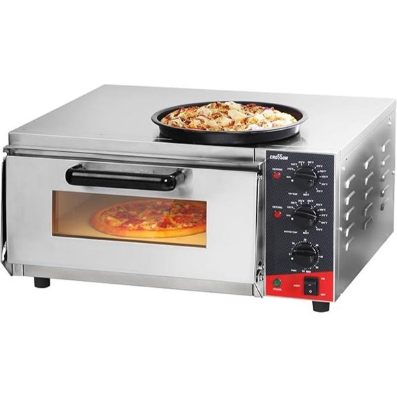 CROSSON Commercial 16-inch Electric Pizza Oven