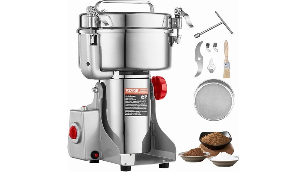 2000g electric grain mill