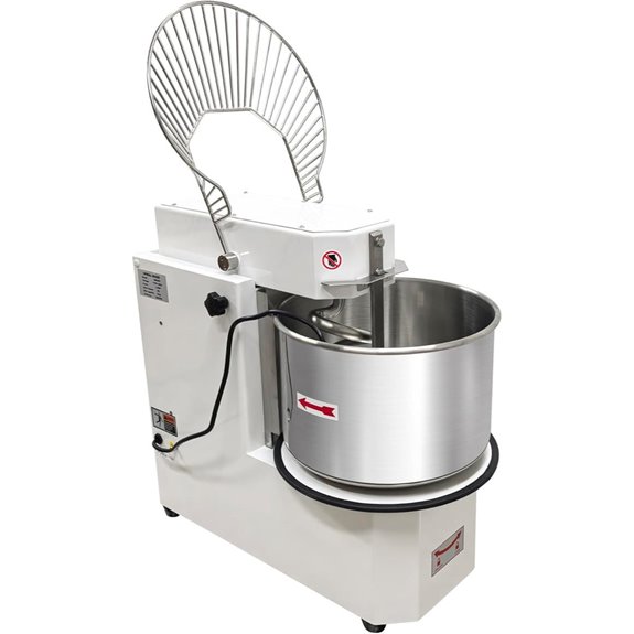 20L Commercial Spiral Dough Mixer with Stainless Steel Bucket