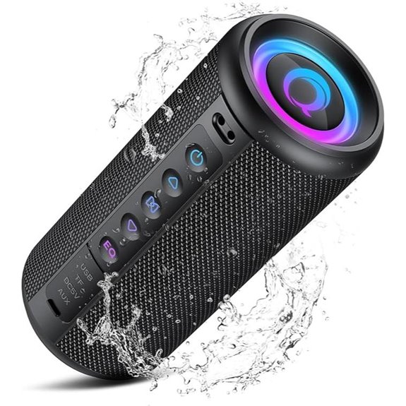 Portable Bluetooth Speaker with 20W Stereo Sound