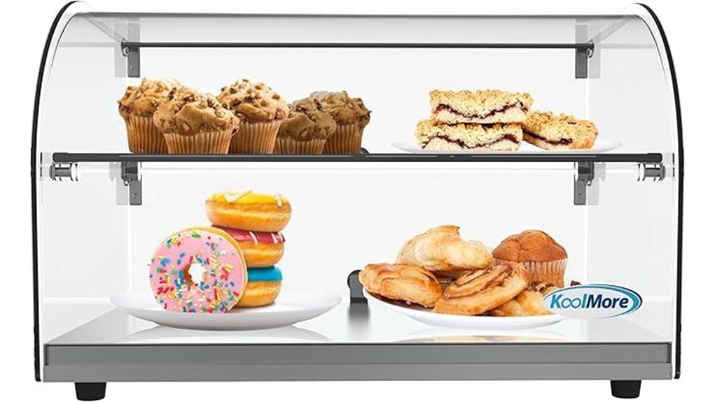 22 inch countertop bakery display