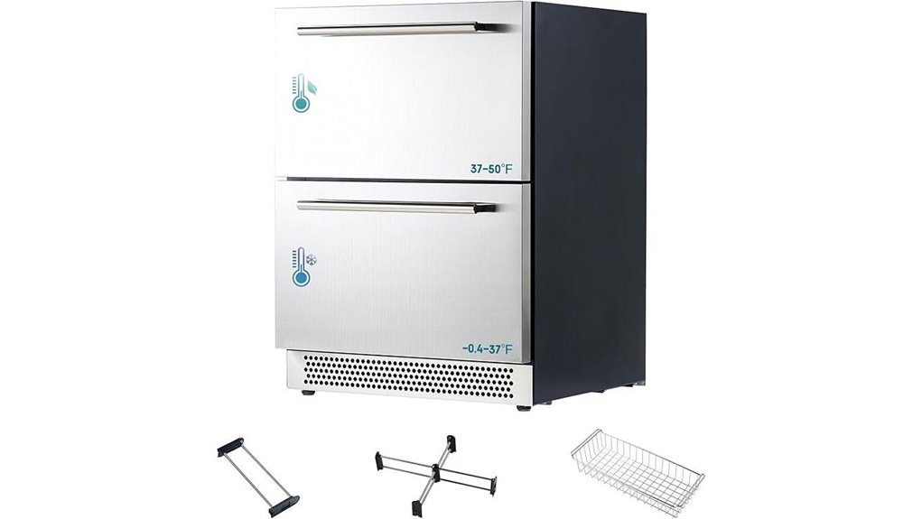 24 inch beverage fridge
