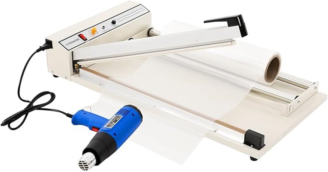 24 inch shrink wrap system