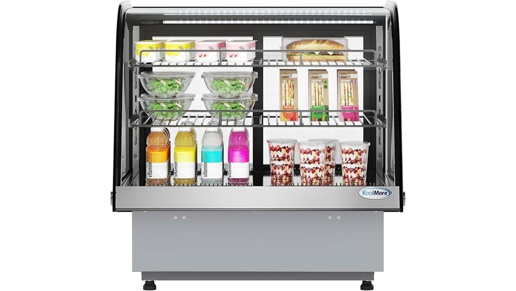 27 inch bakery display refrigerator