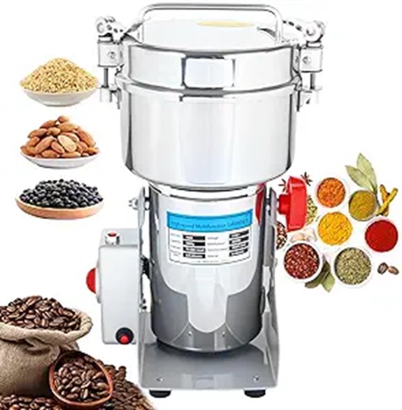 Commercial Grain Grinder 3000W Electric Mill