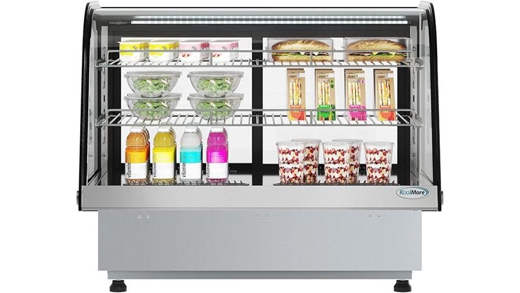 34 inch bakery display refrigerator