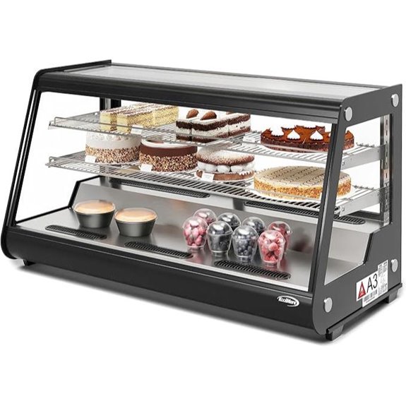 KoolMore 48-In Bakery Display Case with Lighting
