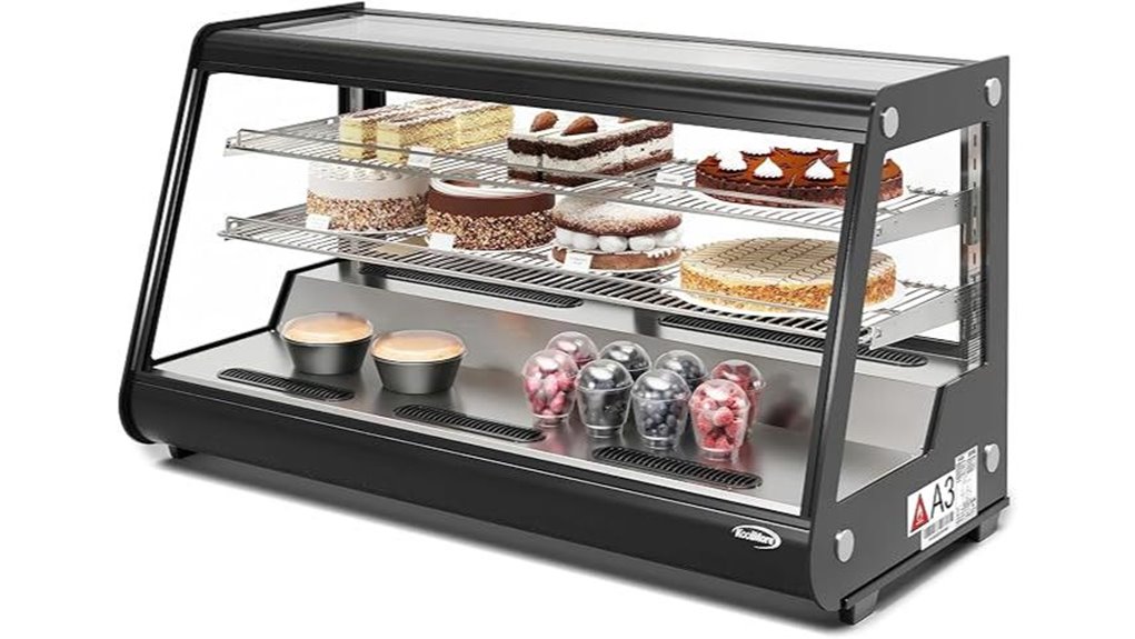 48 inch bakery display case