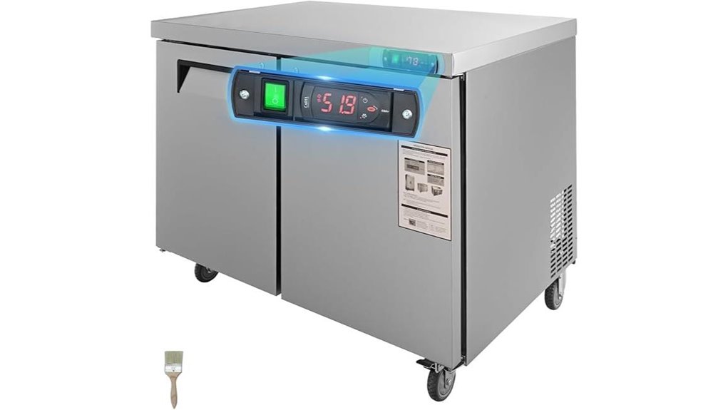 48 inch stainless commercial refrigerator