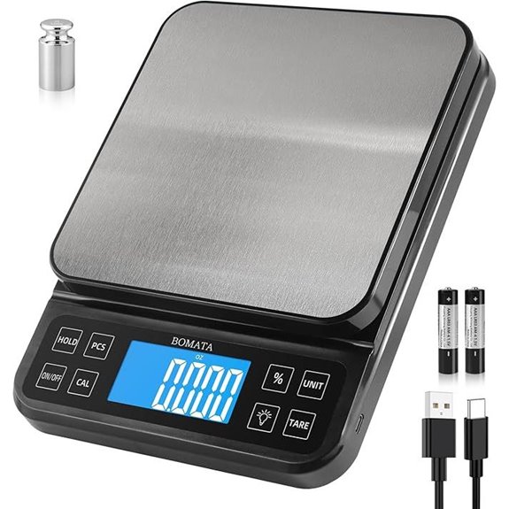 BOMATA 5kg Kitchen Scale with High Precision