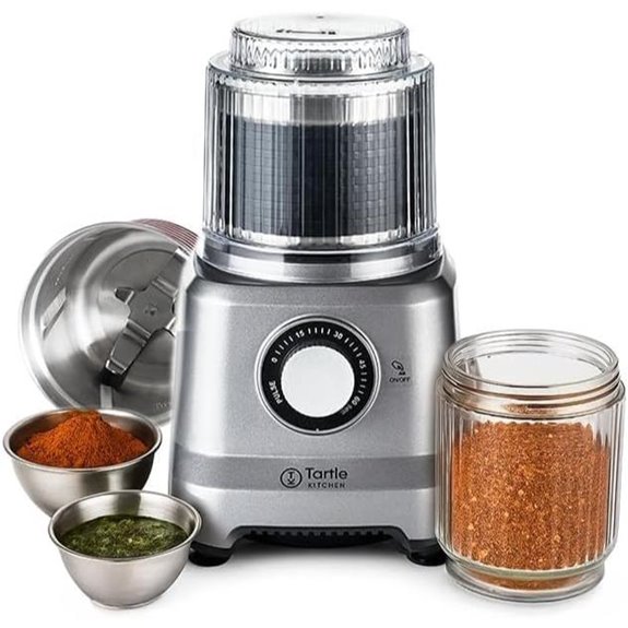 Commercial Electric Spice Grinder 750W with Timer