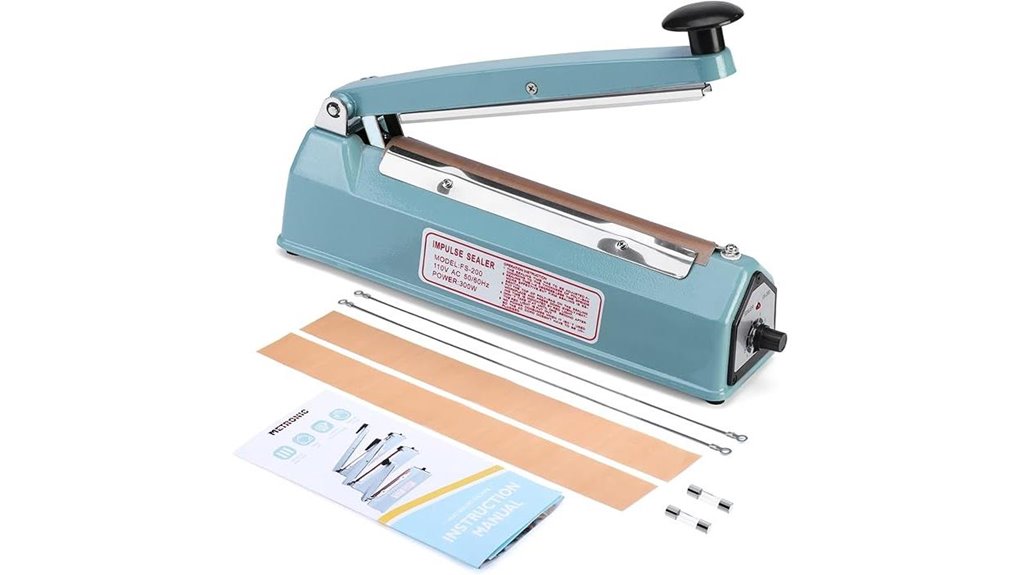8 inch manual plastic sealer