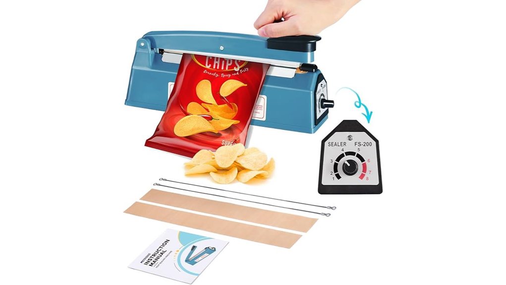 8 inch plastic bag sealer