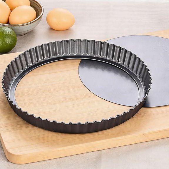 9-Inch Nonstick Tart Pan with Removable Bottom