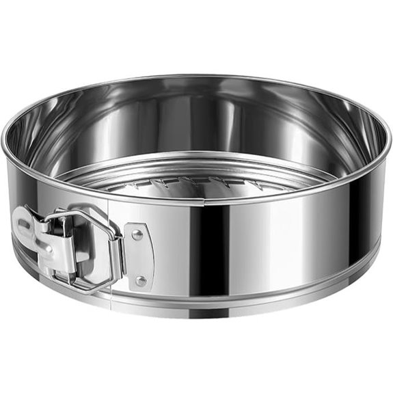 9-Inch Stainless Steel Springform Cake Pan
