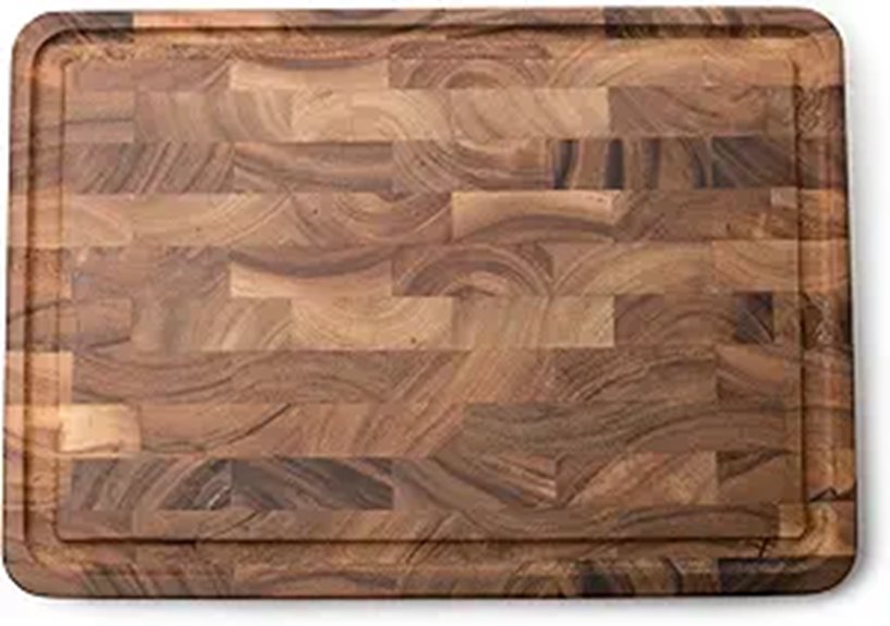 Ironwood Gourmet Charleston Acacia Wood End Grain Board