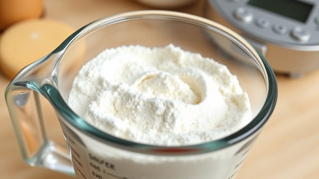 accurate consistent flour measurement