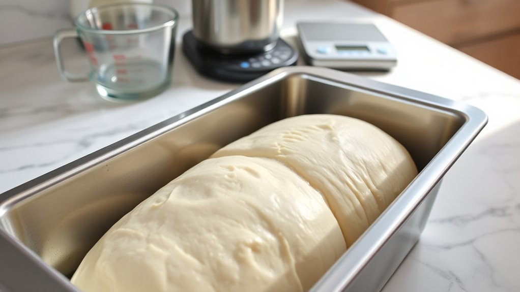 accurate measuring and pan selection