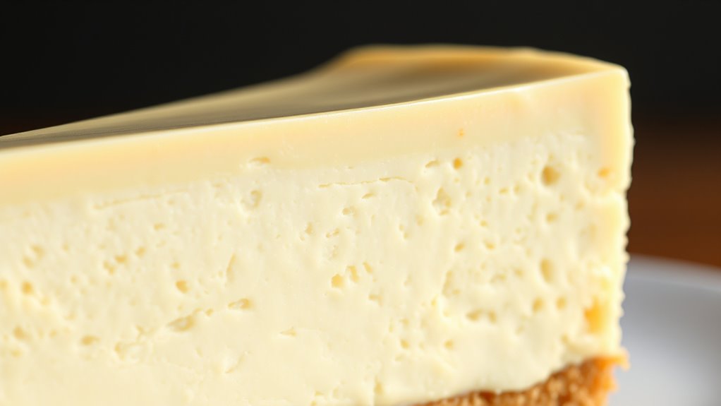 achieve smooth cheesecake texture