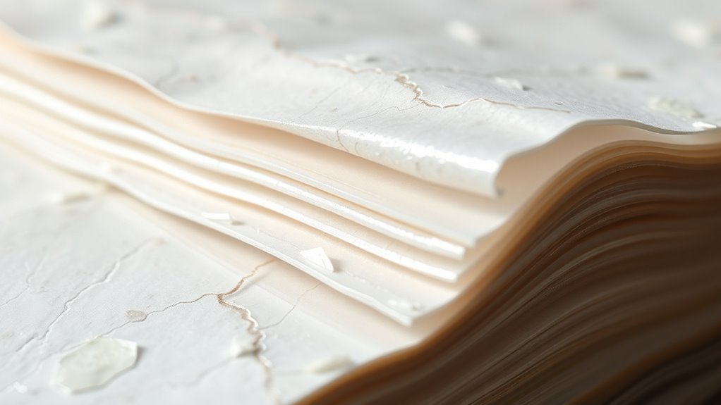 adhesive properties determine layer stability