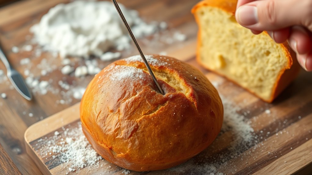 adjust baking doneness indicators