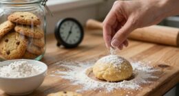 adjust ingredients for moisture