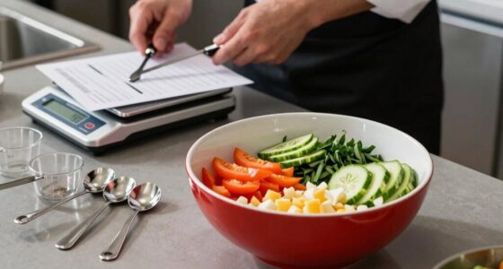 adjust ingredients proportionally carefully