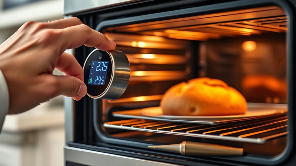 adjust oven settings properly