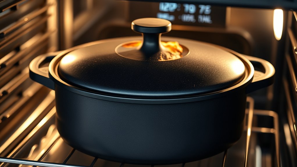 adjust oven temperature and placement