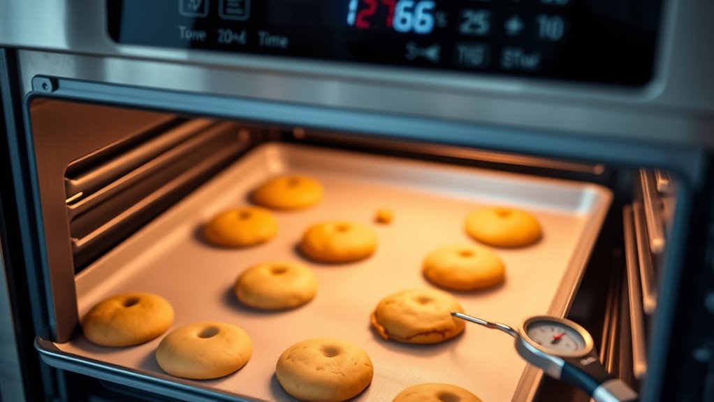 adjust oven temperature and time