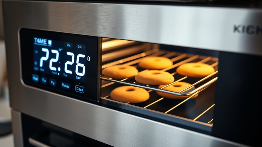 adjust temperature and time