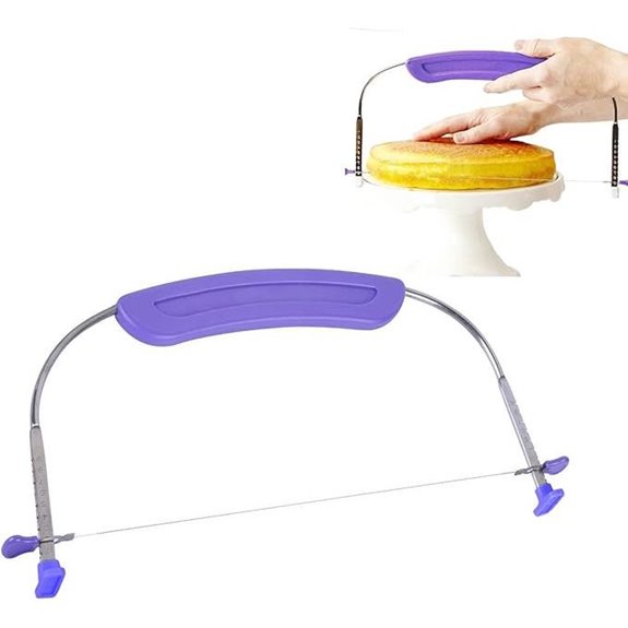 WAFJAMF Adjustable Cake Leveler for 10-Inch Cakes