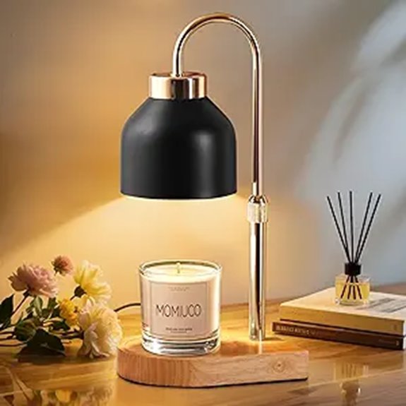 Candle Warmer Lamp with Dimmer and Timer