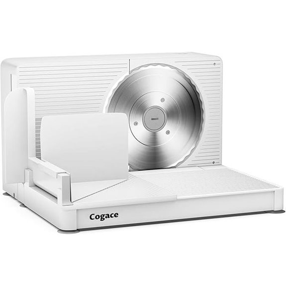 Foldable Electric Food Slicer with Adjustable Thickness