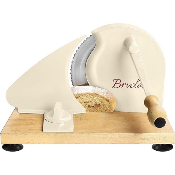 adjustable manual bread slicer