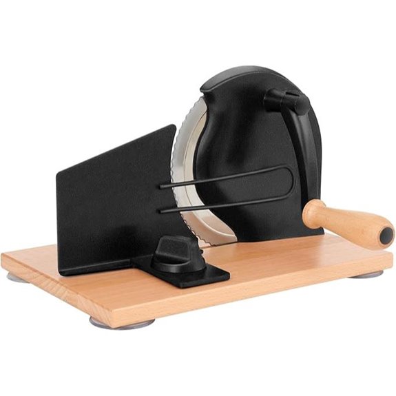 adjustable manual bread slicer
