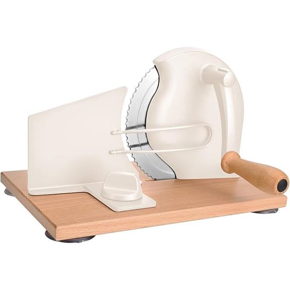 Manual Bread Slicer with Adjustable Thickness
