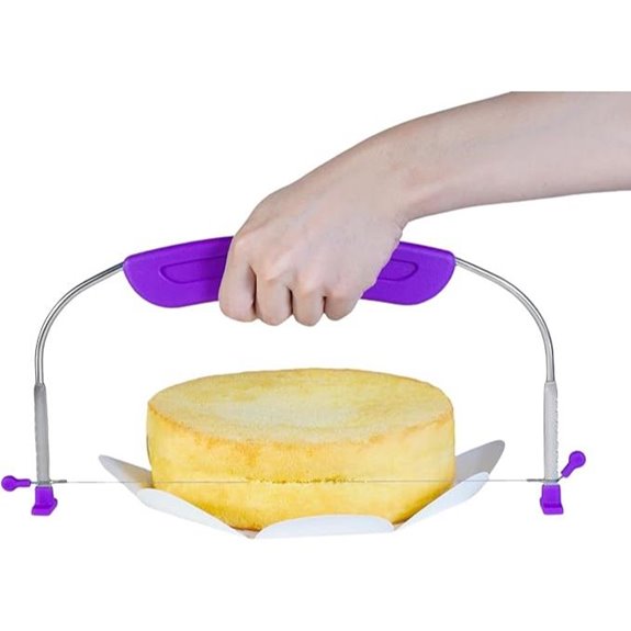 Adjustable Stainless Steel Cake Leveler and Slicer