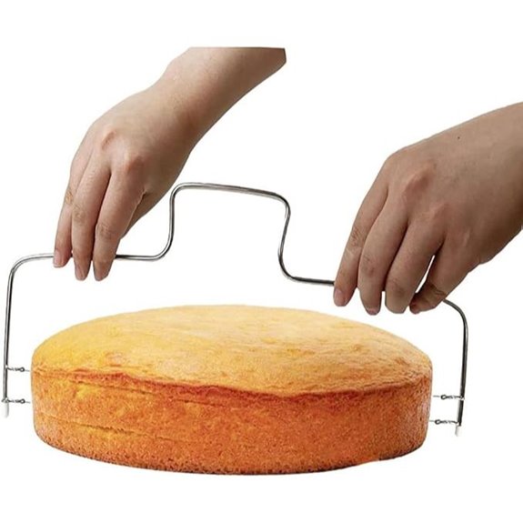 Adjustable Stainless Steel Layer Cake Cutter Leveler