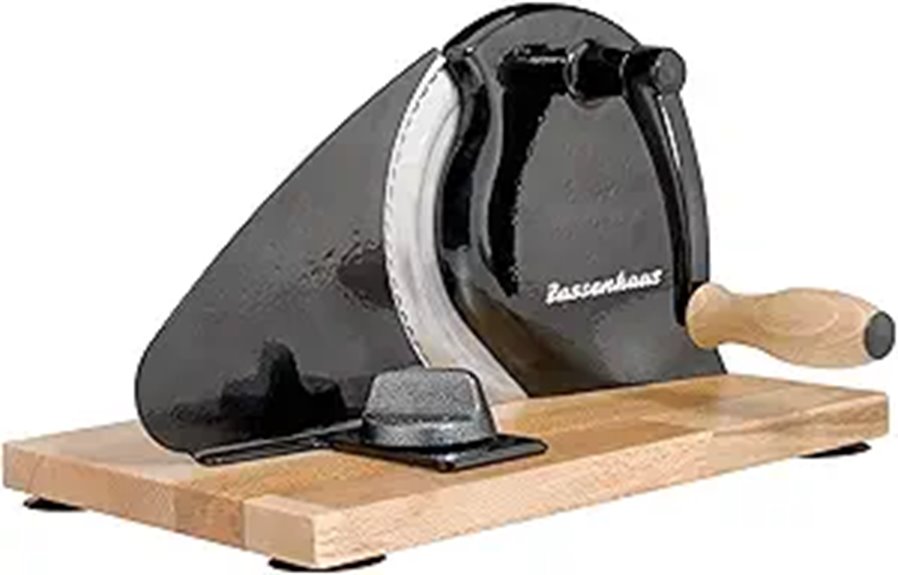 Zassenhaus Adjustable Bread Slicer with Stainless Steel Blade