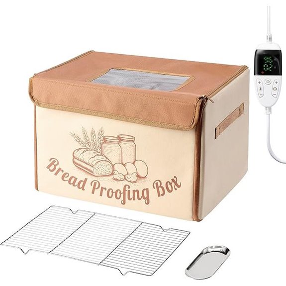 Folding Bread Proofing Box with Temp & Timer