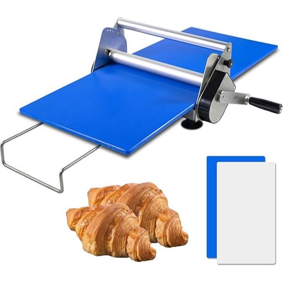 Folding Dough Roller Machine with Adjustable Thickness