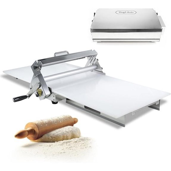 Folding Dough Sheeter with Adjustable Thickness