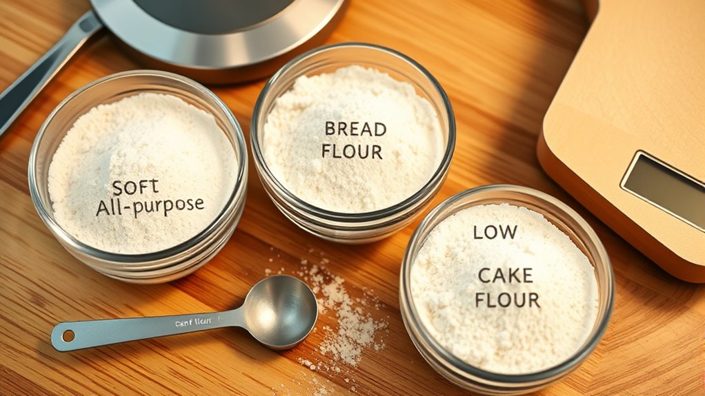 adjusting flour for recipes